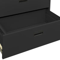Thumbnail for Aktenschrank Anthrazit 90x46x72,5 cm Stahl
