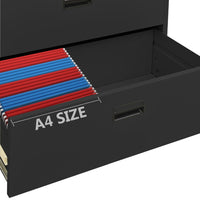 Thumbnail for Aktenschrank Anthrazit 90x46x72,5 cm Stahl