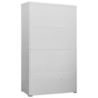 Thumbnail for Aktenschrank Hellgrau 90x46x164 cm Stahl