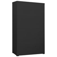 Thumbnail for Aktenschrank Anthrazit 90x46x164 cm Stahl