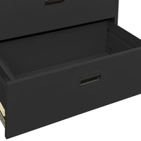 Thumbnail for Aktenschrank Anthrazit 90x46x164 cm Stahl