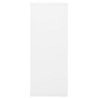 Thumbnail for Büroschrank Weiß 90x40x102 cm Stahl