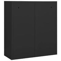 Thumbnail for Büroschrank Anthrazit 90x40x102 cm Stahl