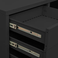Thumbnail for Büroschrank Anthrazit 90x40x102 cm Stahl