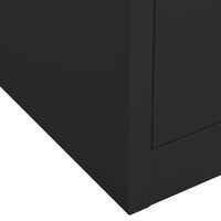 Thumbnail for Büroschrank Anthrazit 90x40x102 cm Stahl