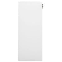 Thumbnail for Büroschrank Weiß 90x40x102 cm Stahl