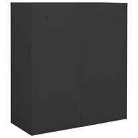 Thumbnail for Büroschrank Anthrazit 90x40x102 cm Stahl