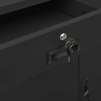 Thumbnail for Büroschrank Anthrazit 90x40x102 cm Stahl