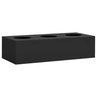 Thumbnail for Büro-Blumenkasten Anthrazit 90x40x23 cm Stahl