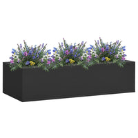 Thumbnail for Büro-Blumenkasten Anthrazit 90x40x23 cm Stahl