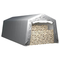 Thumbnail for Lagerzelt 300x750 cm Stahl Grau