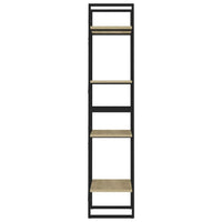 Thumbnail for Bücherregal 4 Fächer Sonoma-Eiche 40x30x140 cm Holzwerkstoff