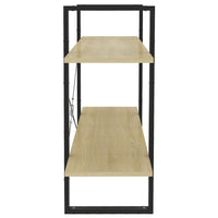 Thumbnail for Bücherregal 2 Fächer Sonoma-Eiche 100x30x70 cm Holzwerkstoff