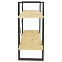 Thumbnail for Bücherregal 2 Fächer 100x30x70 cm Kiefer Massivholz