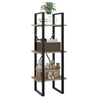 Thumbnail for Bücherregal 3 Fächer Sonoma-Eiche 40x30x105 cm Holzwerkstoff