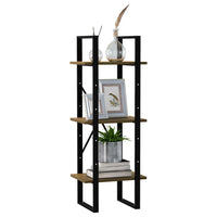 Thumbnail for Bücherregal 3 Fächer Honigbraun 40x30x105 cm Massivholz Kiefer