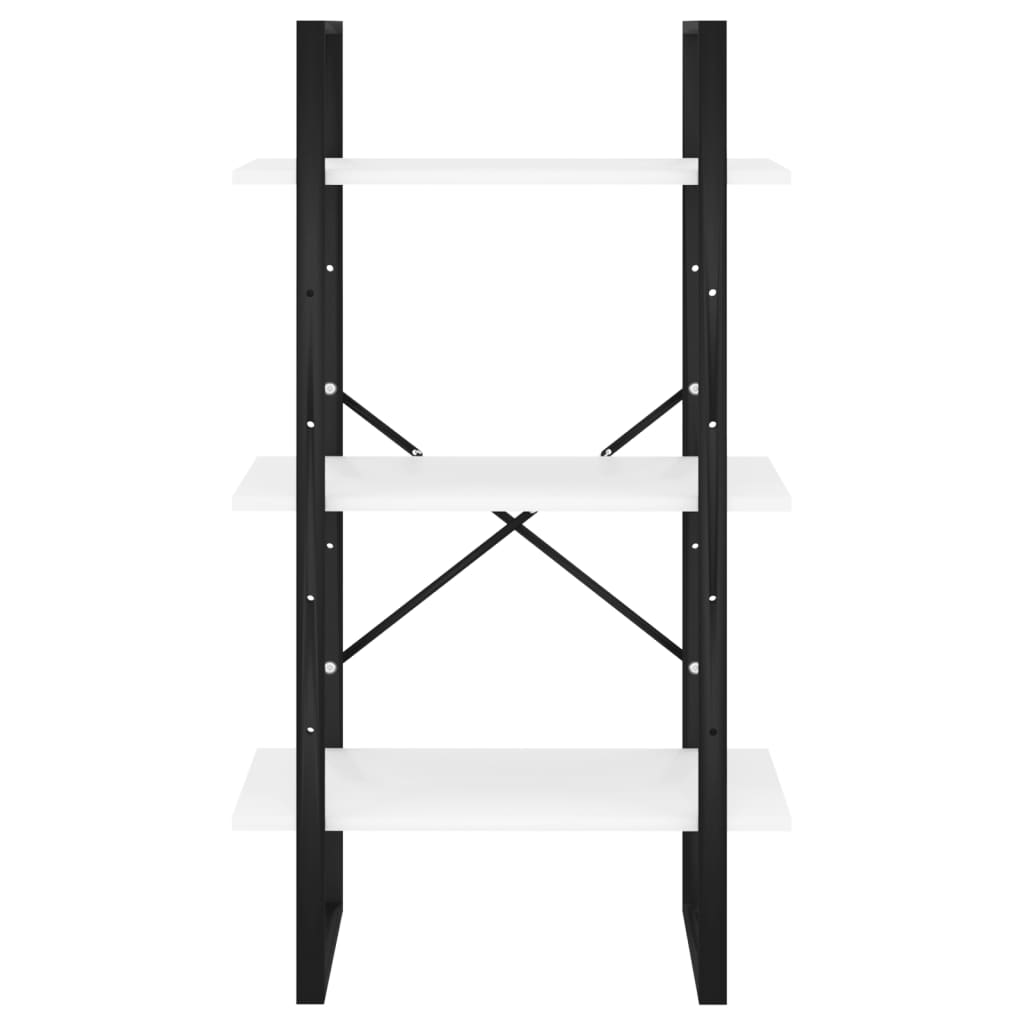 Lagerregal Weiß 60x30x105 cm Holzwerkstoff