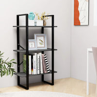 Thumbnail for Lagerregal Grau 60x30x105 cm Holzwerkstoff