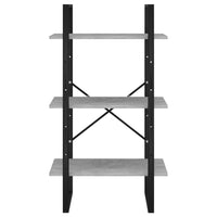 Thumbnail for Lagerregal Betongrau 60x30x105 cm Holzwerkstoff