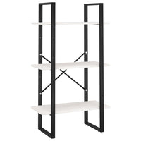 Thumbnail for Lagerregal Weiß 60x30x105 cm Massivholz Kiefer