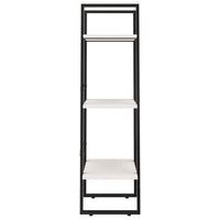 Thumbnail for Lagerregal Weiß 60x30x105 cm Massivholz Kiefer