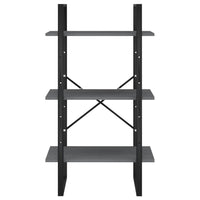 Thumbnail for Lagerregal Grau 60x30x105 cm Massivholz Kiefer