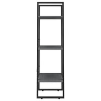 Thumbnail for Lagerregal Grau 60x30x105 cm Massivholz Kiefer