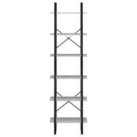 Thumbnail for Lagerregal Betongrau 60x30x210 cm Holzwerkstoff