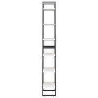 Thumbnail for Lagerregal Weiß 60x30x210 cm Massivholz Kiefer