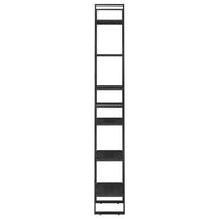 Thumbnail for Lagerregale 2 Stk. Schwarz 60x30x210 cm Massivholz Kiefer