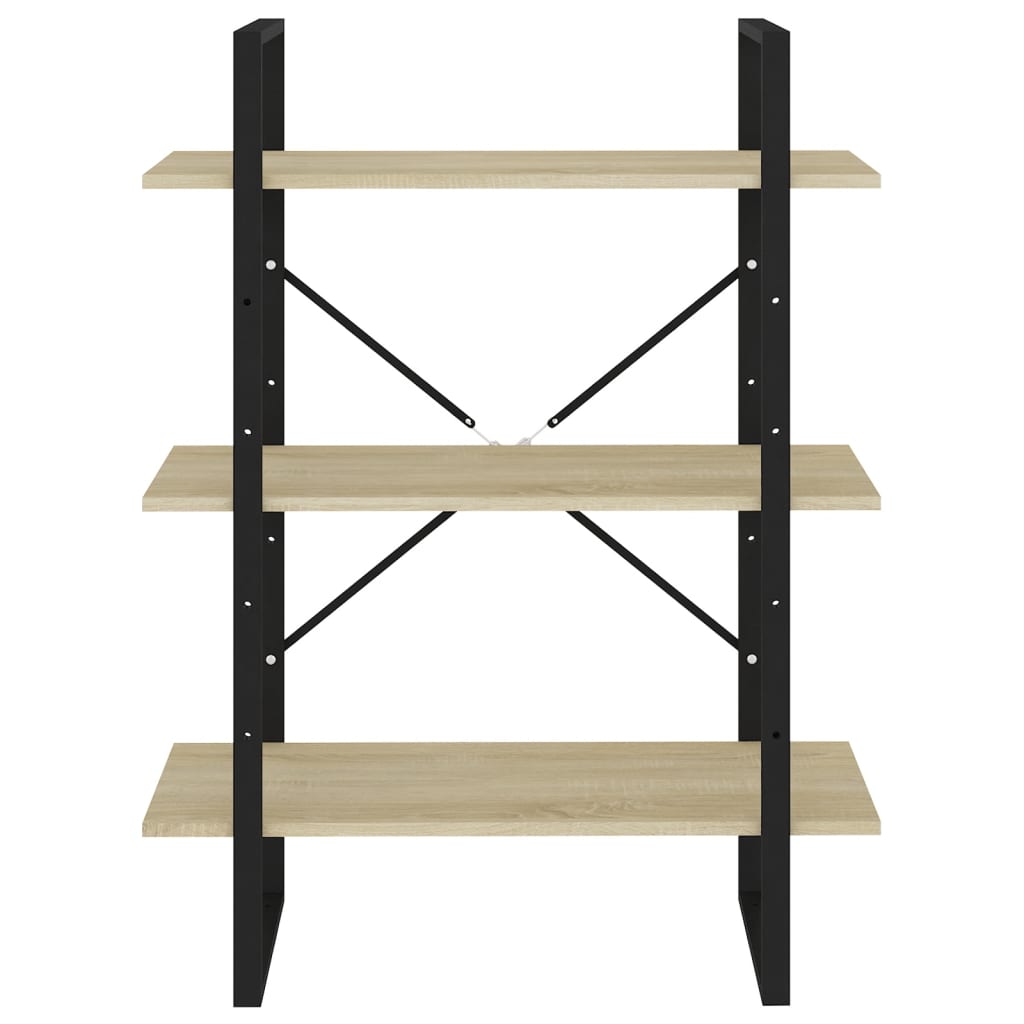 Bücherregal Sonoma-Eiche 80x30x105 cm Holzwerkstoff