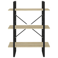 Thumbnail for Bücherregal Sonoma-Eiche 80x30x105 cm Holzwerkstoff