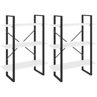 Thumbnail for Hochschrank Weiß 80x30x210 cm Holzwerkstoff