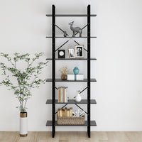 Thumbnail for Hochschrank Grau 80x30x210 cm Spanplatte