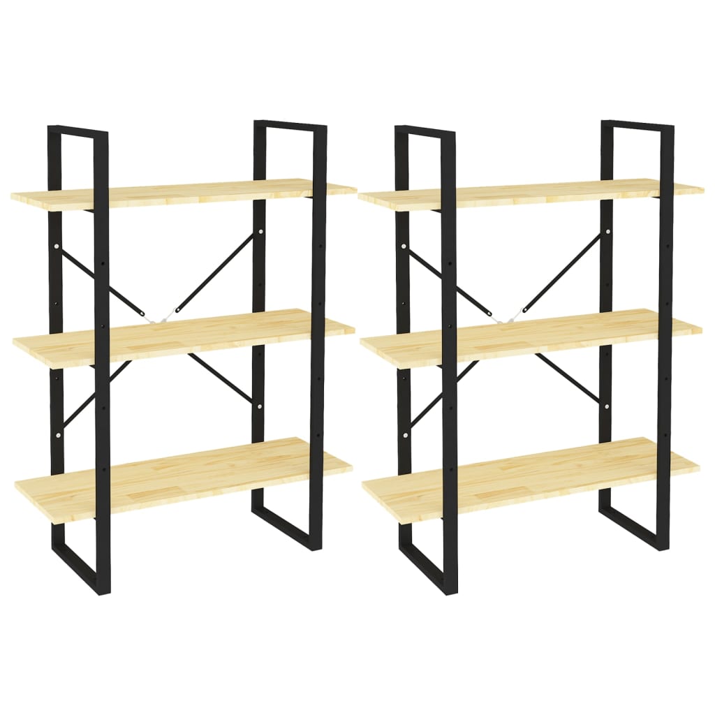 Hochschrank 80x30x210 cm Massivholz Kiefer