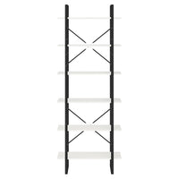 Thumbnail for Hochschrank Weiß 80x30x210 cm Massivholz Kiefer