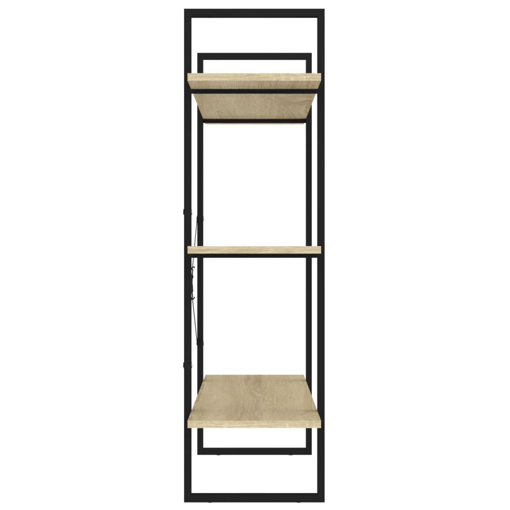 Bücherregal Sonoma-Eiche 100x30x105 cm Holzwerkstoff