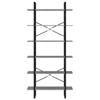 Thumbnail for Hochschrank Betongrau 100x30x210 cm Holzwerkstoff