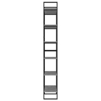 Thumbnail for Hochschrank Betongrau 100x30x210 cm Holzwerkstoff