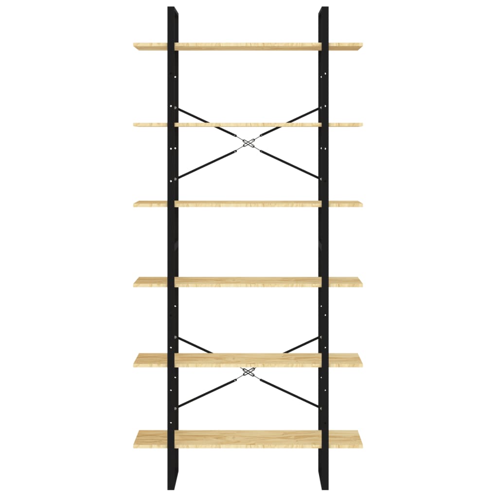 Hochschrank 100x30x210 cm Massivholz Kiefer