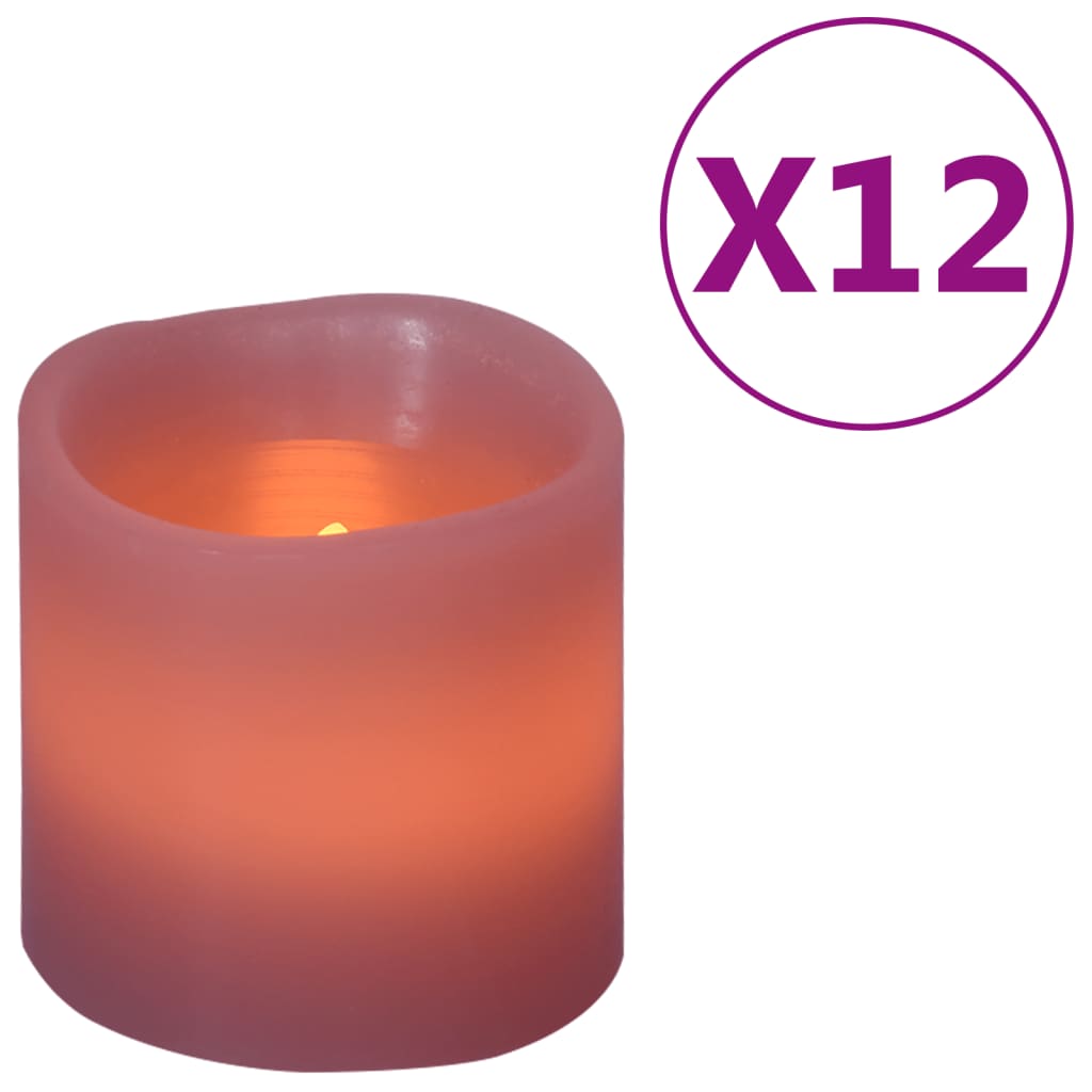 Elektrische LED-Kerzen 12 Stk. Warmweiß