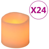 Thumbnail for Elektrische LED-Kerzen 24 Stk. Warmweiß