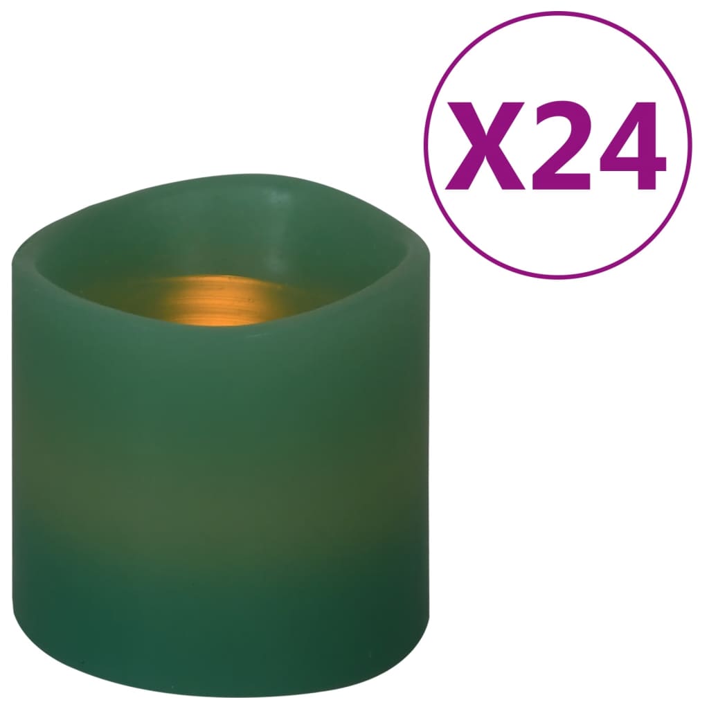 Elektrische LED-Kerzen 24 Stk. Warmweiß