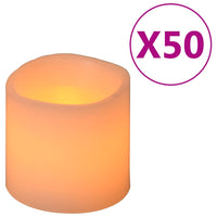 Thumbnail for Elektrische LED-Kerzen 50 Stk. Warmweiß