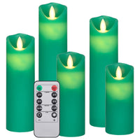 Thumbnail for 5-tlg. LED-Kerzen-Set Elektrisch mit Fernbedienung Warmweiß