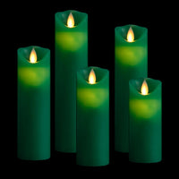 Thumbnail for 5-tlg. LED-Kerzen-Set Elektrisch mit Fernbedienung Warmweiß