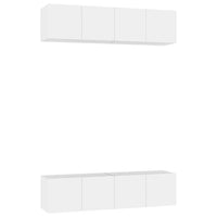 Thumbnail for TV-Schränke 4 Stk. Weiß 60x30x30 cm Holzwerkstoff