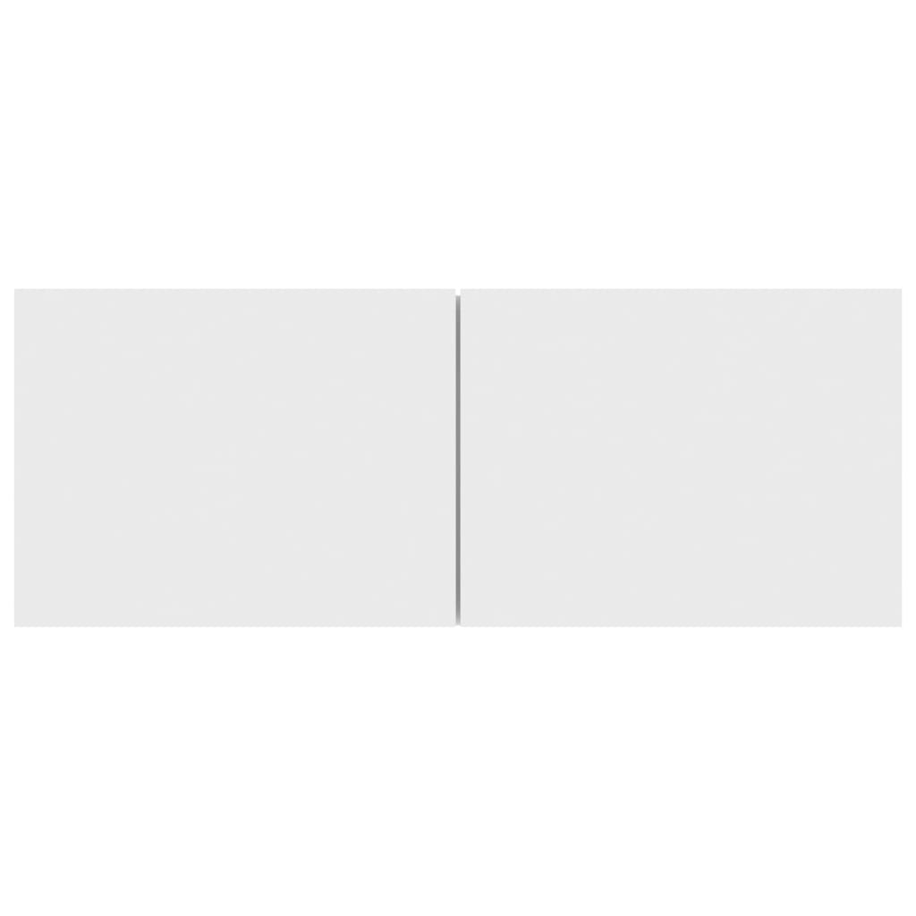 8-tlg. TV-Schrank-Set Weiß Holzwerkstoff