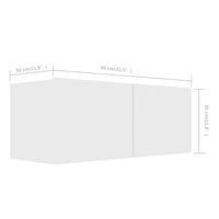 Thumbnail for 5-tlg. TV-Schrank-Set Weiß Holzwerkstoff