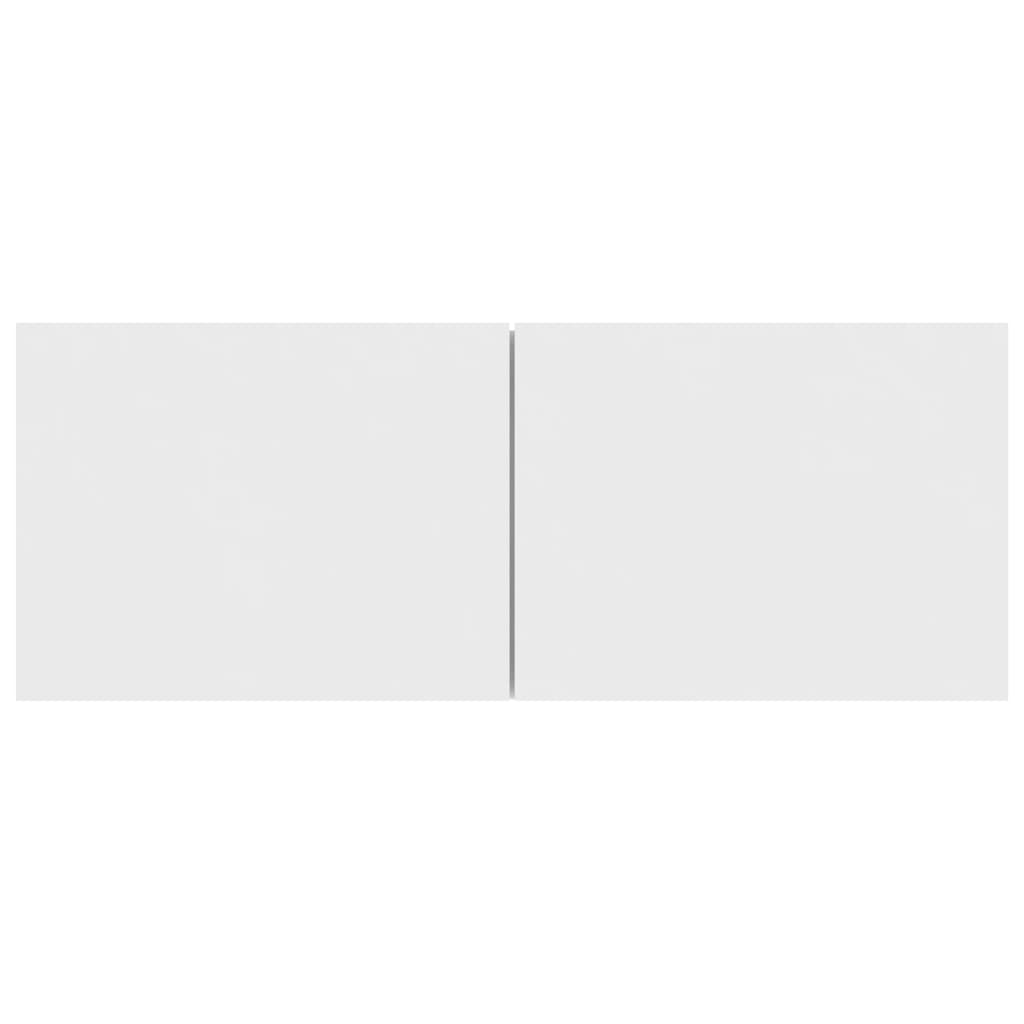 TV-Schränke 3 Stk. Weiß Holzwerkstoff